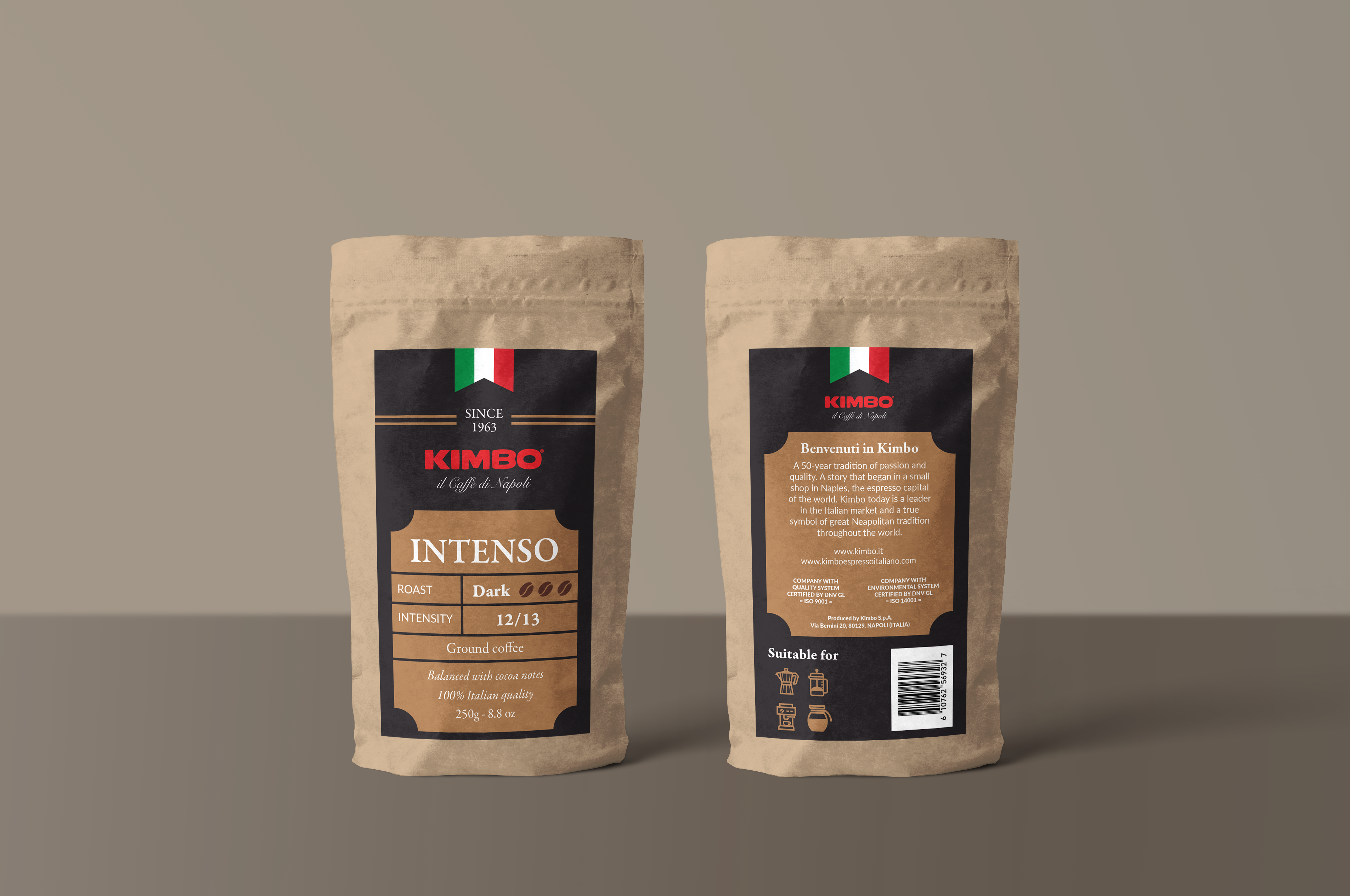 Kimbo coffee intenso